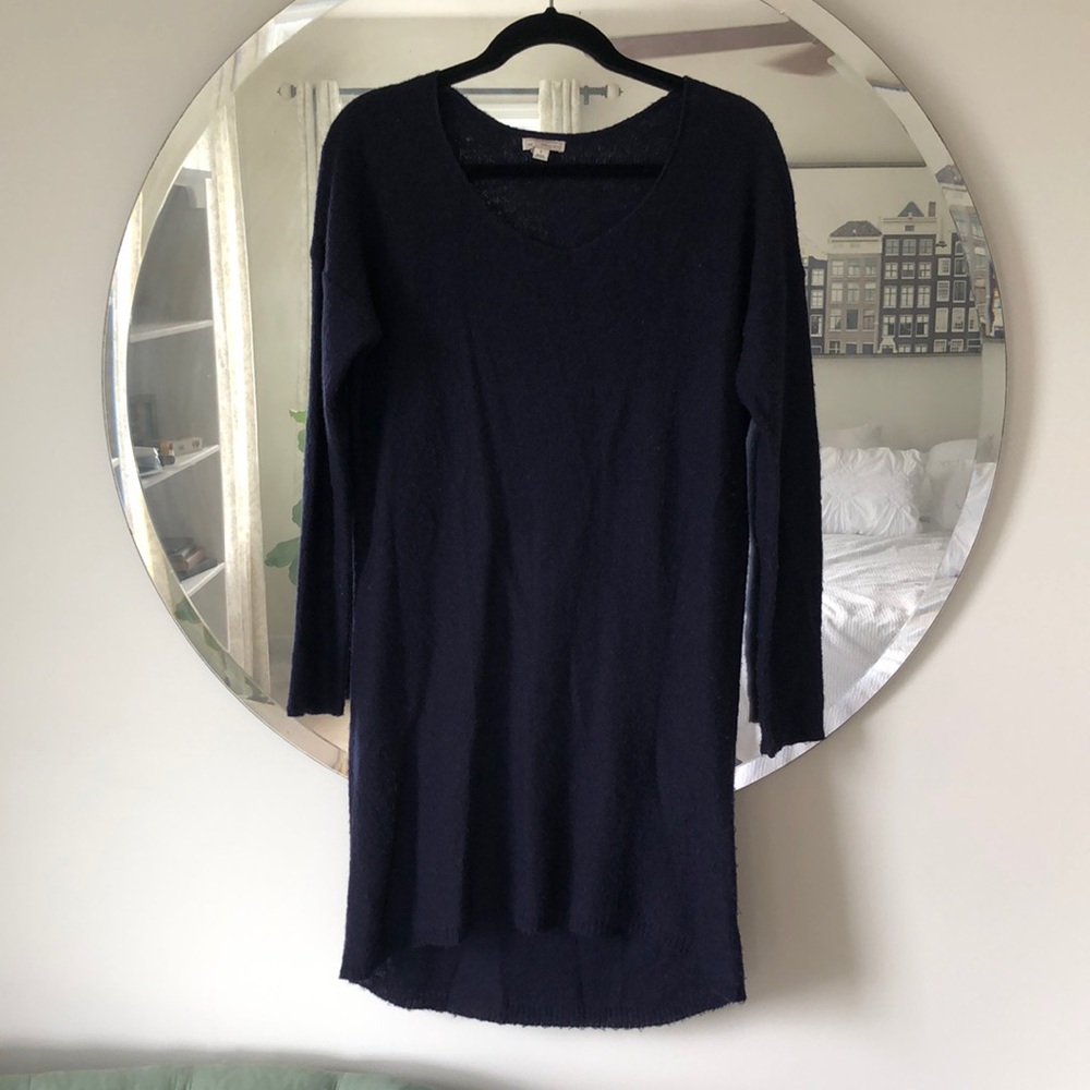 Navy Long Sleeve Sweater Dress from the Gap